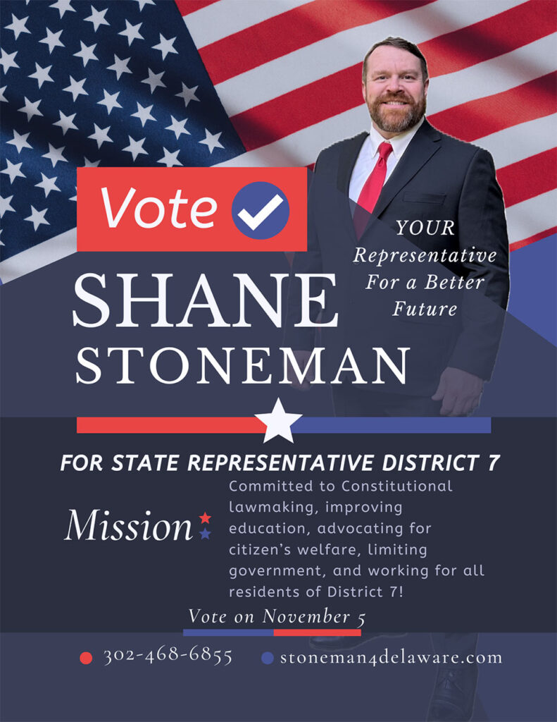 Shane Stoneman for Delaware 2024